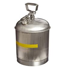Eagle Stainless Steel Type-I Safety Cans 5 gallon capacity